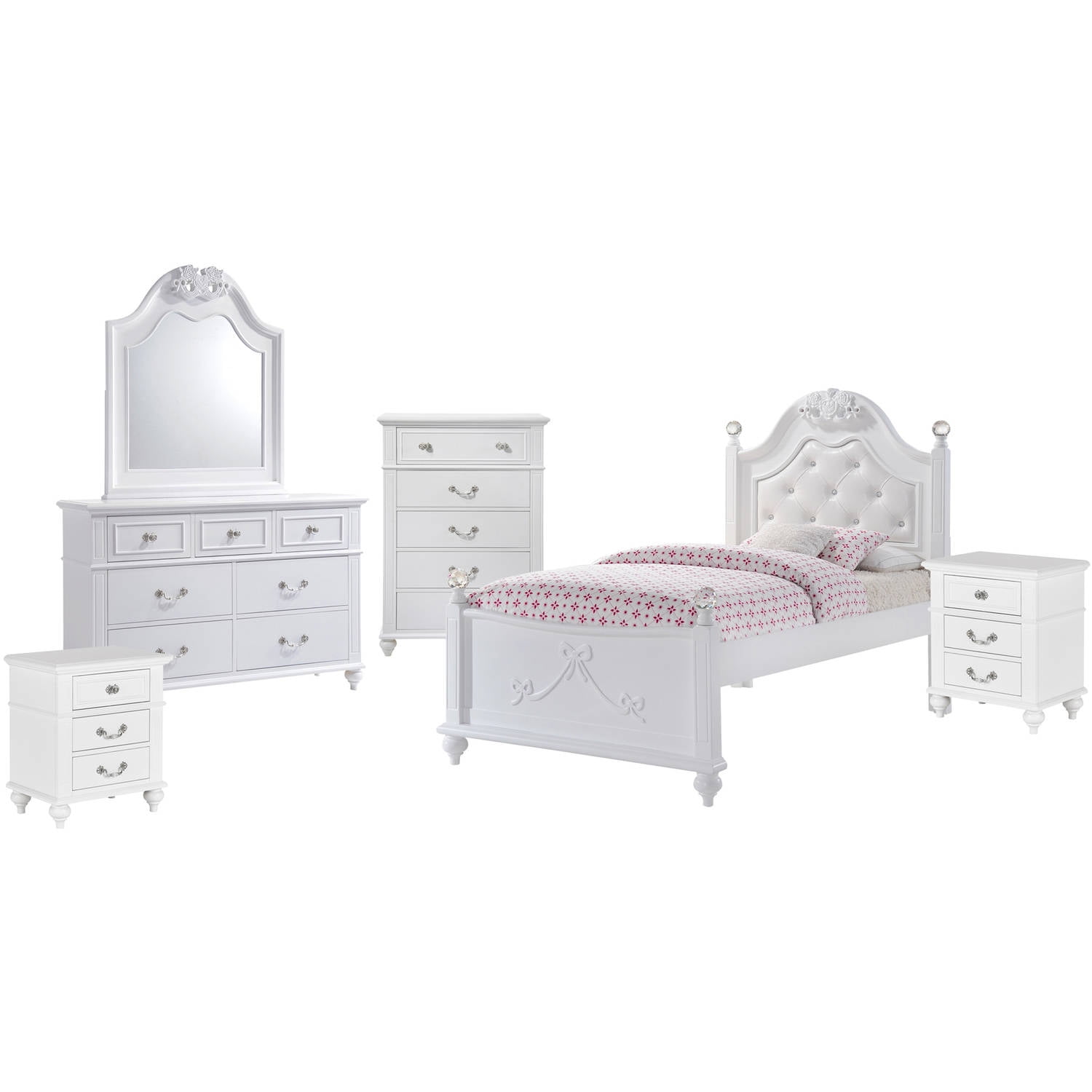 Picket House Furnishings Annie Twin Platform 6PC Bedroom Set