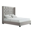 thumbnail image 1 of Picket House Furnishings Arden Queen Tufted Upholstered Bed in Grey, 1 of 7