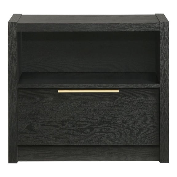 Picket House Furnishings Ardmore Bend Nightstand with USB in Black