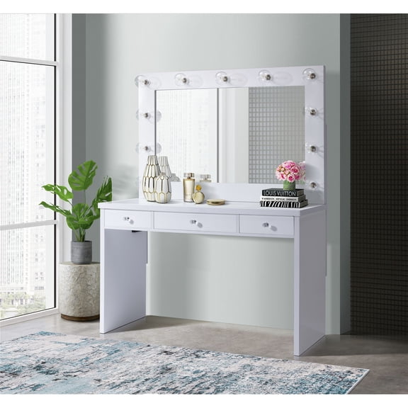 Picket House Furnishings Ari 2PC Vanity Set in White