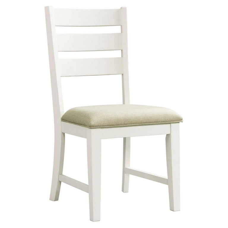 White ladder back chair hot sale