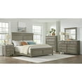 thumbnail image 1 of Picket House Furnishings Bessie 66"W Wood Queen Bed in Gray Finish, 1 of 10