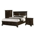 thumbnail image 1 of Picket House Furnishings Brinley Cherry Bedroom Set with Storage Bed, Queen, 3 Piece Set, 1 of 9