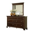 thumbnail image 1 of Picket House Furnishings Brinley Solid Wood Dresser with Mirror in Cherry, 1 of 8