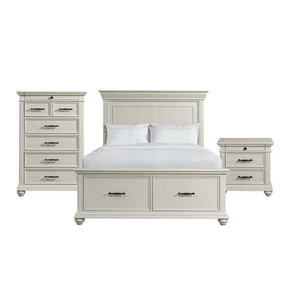Picket House Furnishings Brooks King Platform Storage 3PC Bedroom Set
