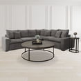 thumbnail image 1 of Picket House Furnishings Burg End Table in Tobacco-Color:Black,Material:Metal, 1 of 4