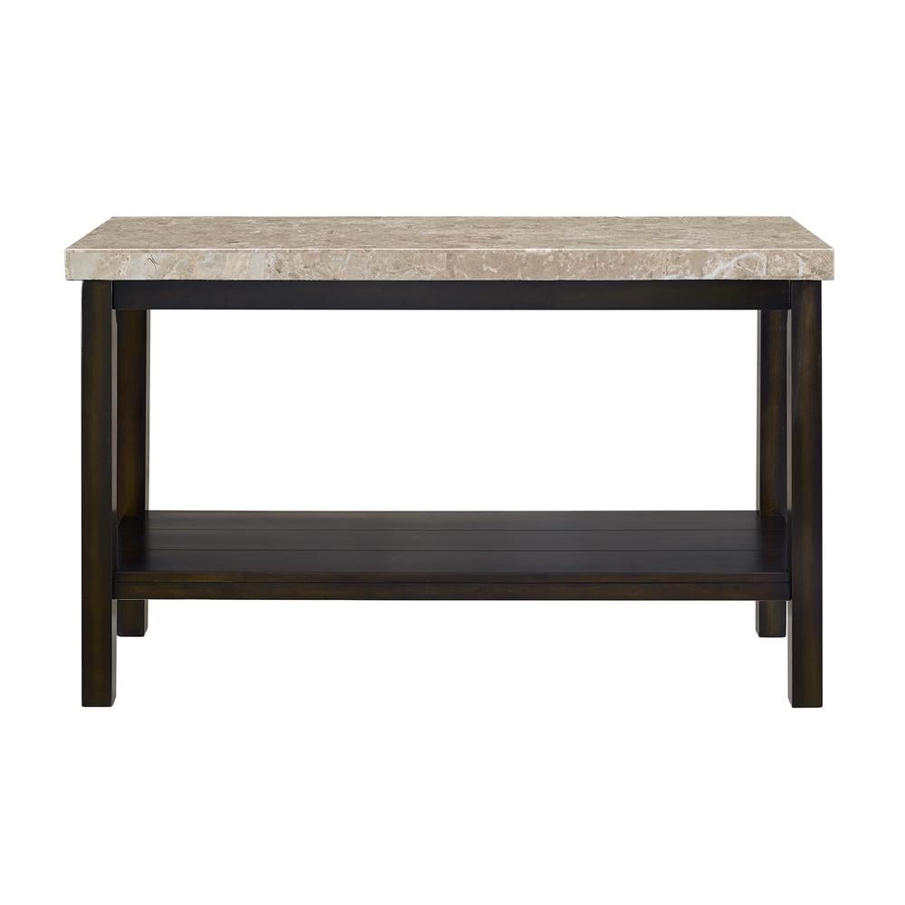 Picket House Furnishings Caleb Sofa Table With Marble Top