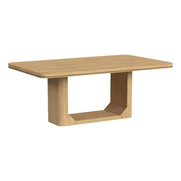 Picket House Furnishings Camelot 72" Rectangular Dining Table in Natural
