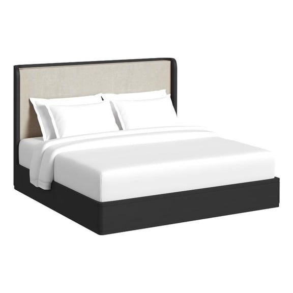Picket House Furnishings Camelot King UPH Bed in Black
