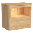 thumbnail image 1 of Picket House Furnishings Camelot Nightstand with USB & LED in Natural, 1 of 4