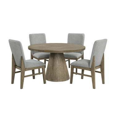 Picket House Furnishings Canal 5PC Standard Height Dining Set in Grey