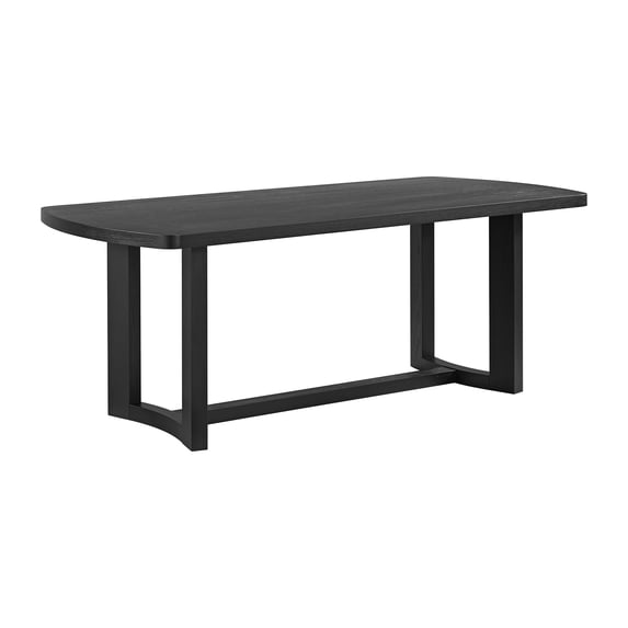 Picket House Furnishings Canal Rectangular Dining Table in Black