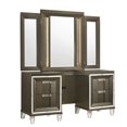 thumbnail image 1 of Picket House Furnishings Charlotte Vanity Set with USB in Copper, 1 of 15