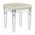 thumbnail image 1 of Picket House Furnishings Charlotte Vanity Stool with Acrylic Leg, 1 of 6