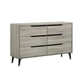 thumbnail image 1 of Picket House Furnishings Cohen 6-Drawers Bedroom Dresser in Gray, 1 of 3