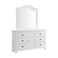 thumbnail image 1 of Picket House Furnishings Conaughey  Dresser and Mirror Set in White, 1 of 9
