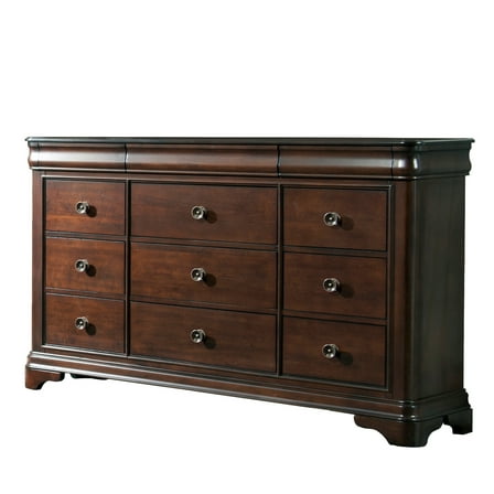 Picket House Furnishings Conley 12 Drawer Dresser in Cherry