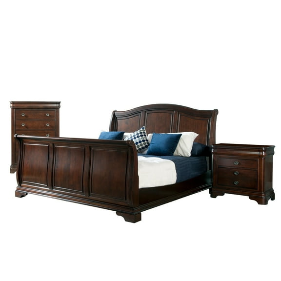 Picket House Furnishings Conley 3 Piece King Sleigh Bedroom Set