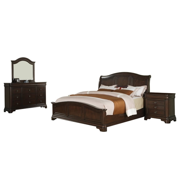 Picket House Furnishings Conley Cherry Panel Bedroom Set, Multiple Sizes and Configurations