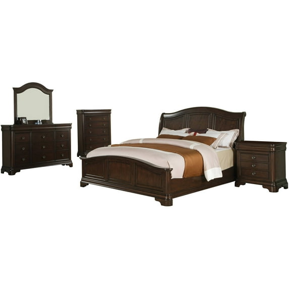 Picket House Furnishings Conley Cherry Panel Bedroom Set, Multiple Sizes and Configurations