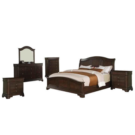 Picket House Furnishings Conley Cherry Panel Bedroom Set, Multiple Sizes and Configurations