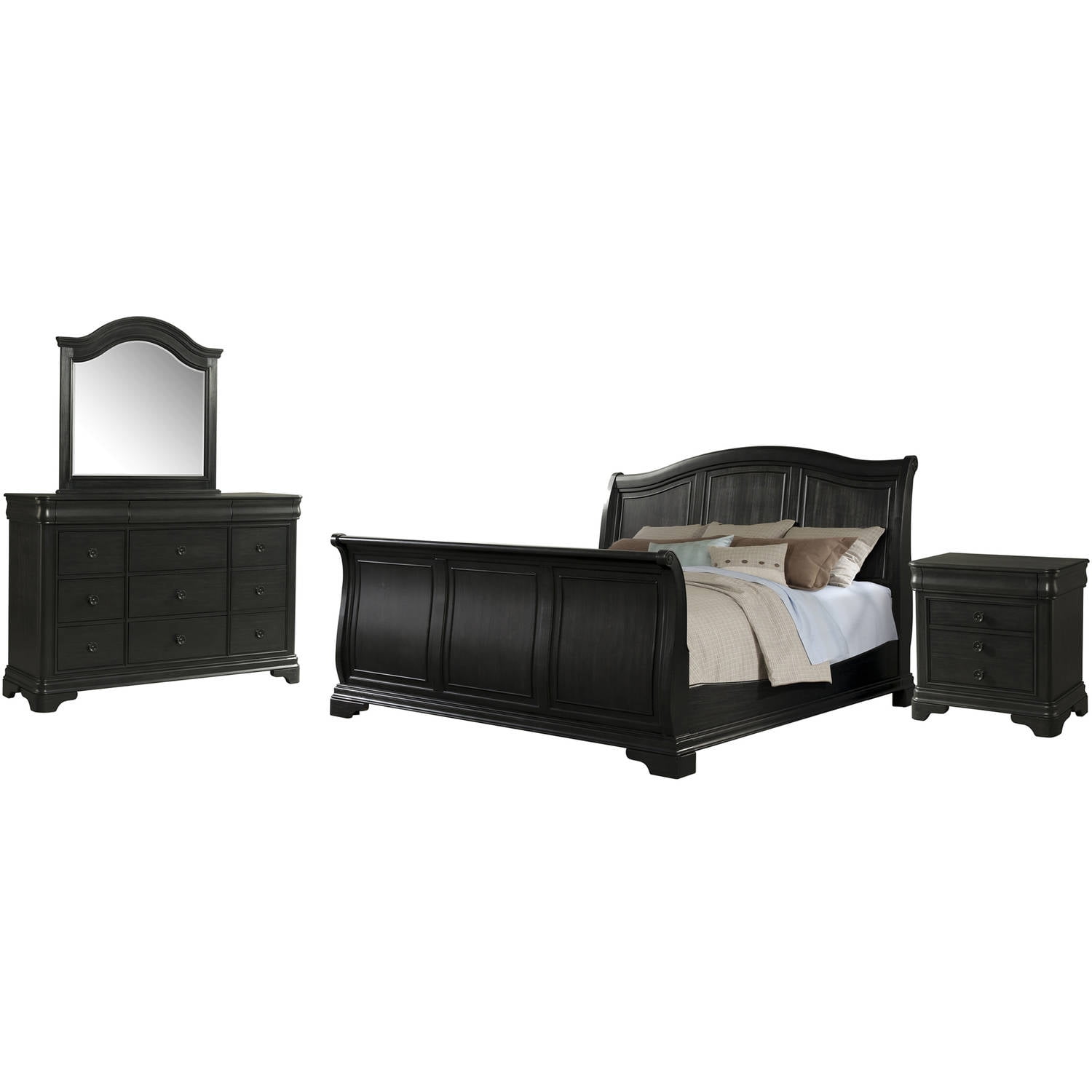 Picket House Furnishings Conley Sleigh Bedroom Set, Multiple Sizes