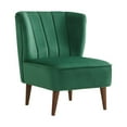 thumbnail image 1 of Picket House Furnishings Corbin Tufted Accent Chair in Emerald, 1 of 5