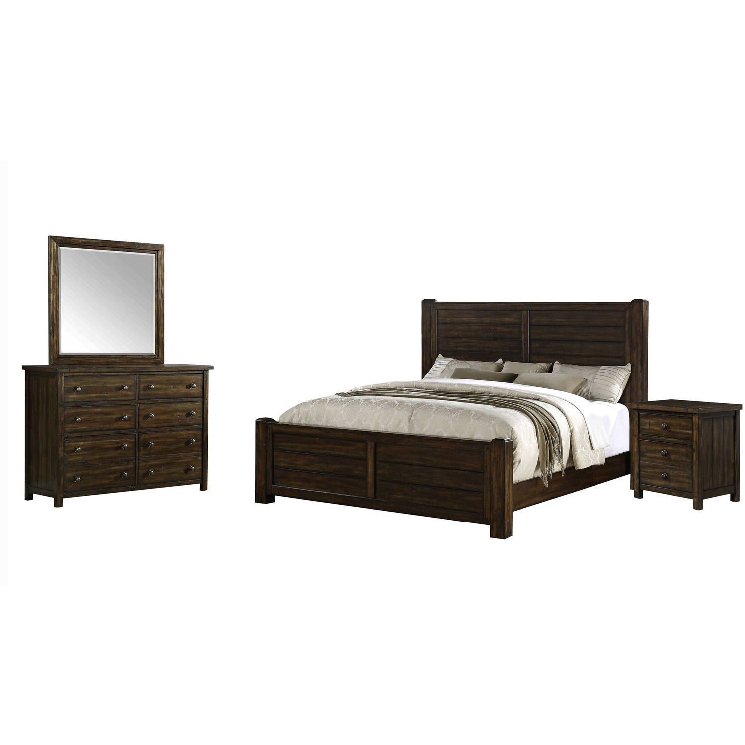 Picket House Furnishings Danner Queen Panel 4PC Bedroom Set