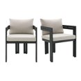 thumbnail image 1 of Picket House Furnishings Del Mar Dining Side Chair - Black & Soluction Beige, 1 of 2