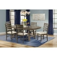 thumbnail image 1 of Picket House Furnishings Dex 7-Piece Dining Set with Table, 6 Ladder Side Chairs, 1 of 9
