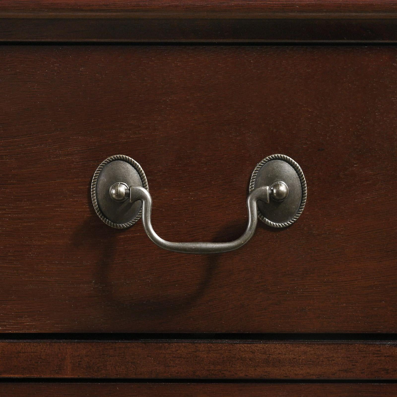 Ellington Cherry 6-Drawer Dresser with Vertical Mirror
