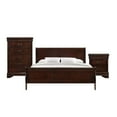 thumbnail image 1 of Picket House Furnishings Ellington King Panel 3PC Bedroom Set in Cherry, 1 of 17