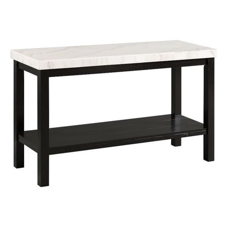 Picket House Furnishings Evie White Marble Rectangle SofaTable