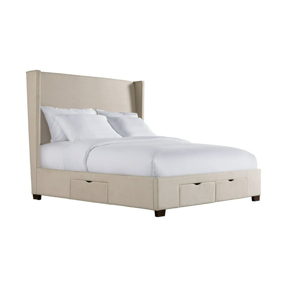 Picket House Furnishings Fiona Queen Upholstered Bed in Sand