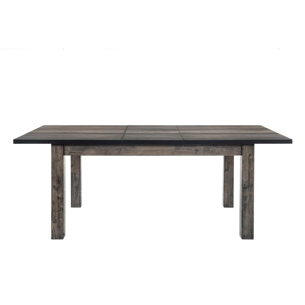 Grayson Gray Oak 5-Piece Extendable Dining Set with 4 Chairs