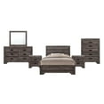 thumbnail image 1 of Picket House Furnishings Grayson King Panel 6pc Bedroom Set, Grey Oak, 1 of 13