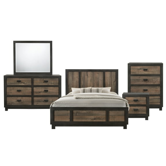 Picket House Furnishings Harrison Full Panel 5PC Bedroom Set