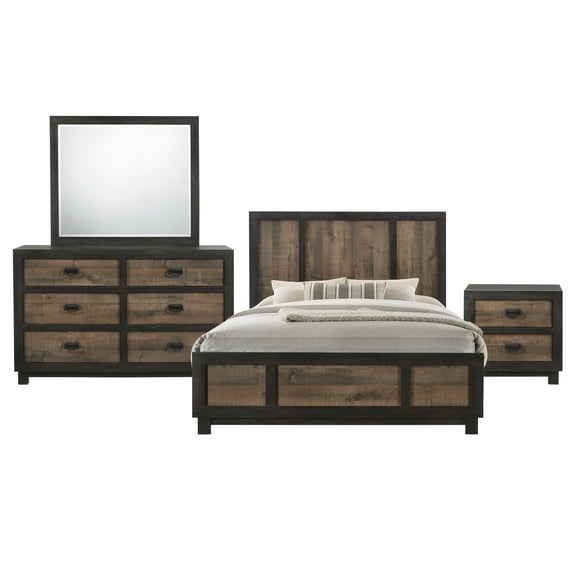 Picket House Furnishings Harrison King Panel 4PC Bedroom Set