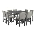 thumbnail image 1 of Picket House Furnishings Hester 9PC Counter Height Dining Set in Gray, 1 of 13