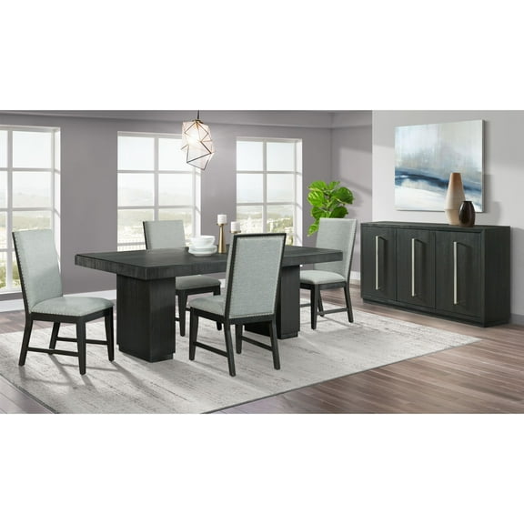 Picket House Furnishings Holden Buffet Table & Sideboard in Gray