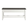 thumbnail image 1 of Picket House Furnishings Jamison Storage Counter Dining Bench in Gray, 1 of 4