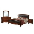 thumbnail image 1 of Picket House Furnishings Jansen 4 Piece King Bedroom Set in Espresso, 1 of 7