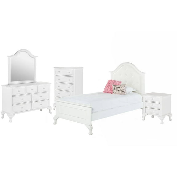 Picket House Furnishings Jenna Twin Panel 5PC Bedroom Set