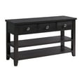 thumbnail image 1 of Picket House Furnishings Kahlil 3-Drawer Sofa Table in Espresso, 1 of 6