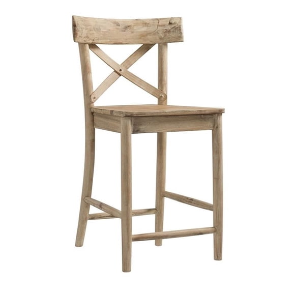 Picket House Furnishings Keaton Counter Height Stool in Natural