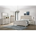 thumbnail image 1 of Picket House Furnishings Keely Twin Panel Bed in White, 1 of 10