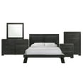 thumbnail image 1 of Picket House Furnishings Kenn Queen Panel 5PC Bedroom Set in Black, 1 of 3