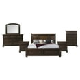 thumbnail image 1 of Picket House Furnishings Kingsley King Storage 6pc Bedroom Set, Walnut, 1 of 31