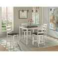 thumbnail image 1 of Picket House Furnishings Kona Brown 5-Piece Counter Height Dining Set-Table & Four Chairs, 1 of 16