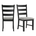 thumbnail image 1 of Picket House Furnishings Kona Standard Height Side Chair Set in Black, 1 of 12
